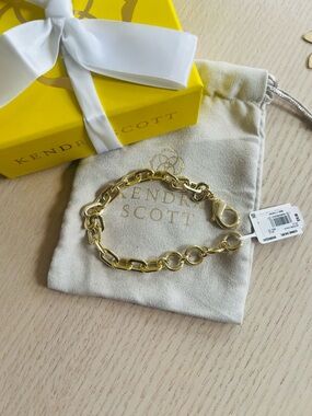 Kendra Scott Korrine Chain Bracelet.  New